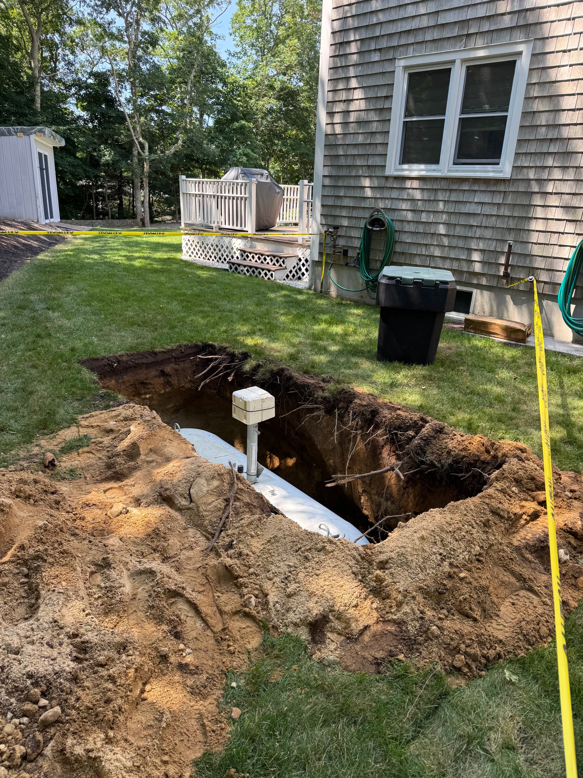 Gallery photos for Underground Propane Tank Install That Keeps Your Yard Wide Open: Image #2