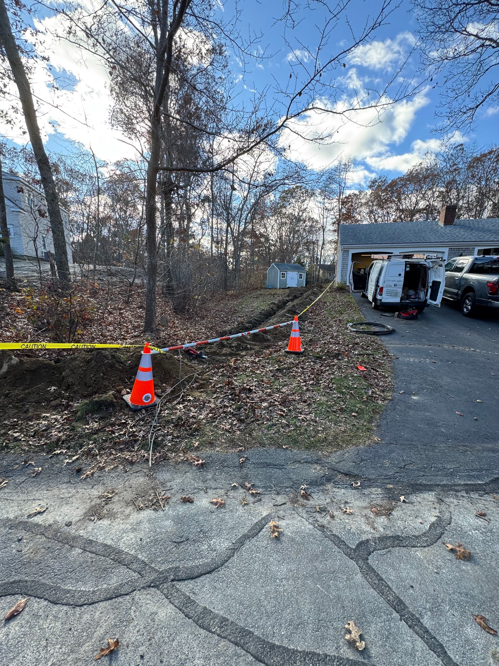 Underground Electrical Service Completion with Precision