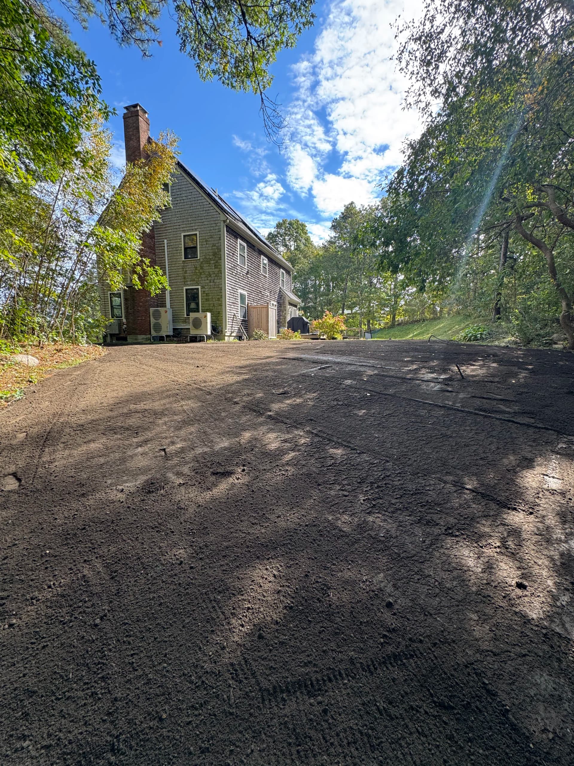 Lawn Restoration Done Right - Regrading, Loam, and Hydroseeding